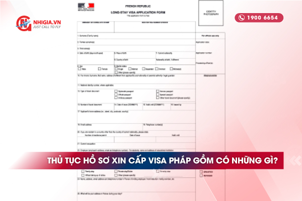 Thủ tục hồ sơ xin cấp visa Pháp gồm có những gì?